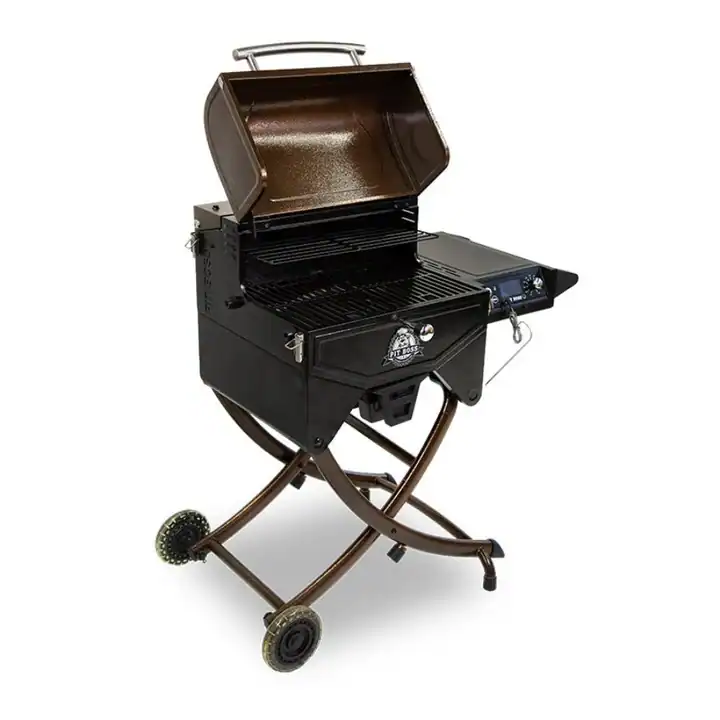 Pitt Boss Mahogany Series 260 Portable Wood Pellet Grill - Image 2