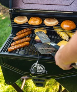 Pitt Boss Mahogany Series 260 Portable Wood Pellet Grill - Image 4