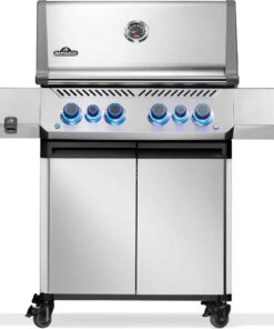 Prestige® 500 Propane Gas Grill with Infrared Side and Rear Burner - Stainless Steel