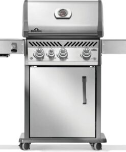 Rogue® PRO 425 Propane Gas Grill with Infrared Side Burner - Stainless Steel