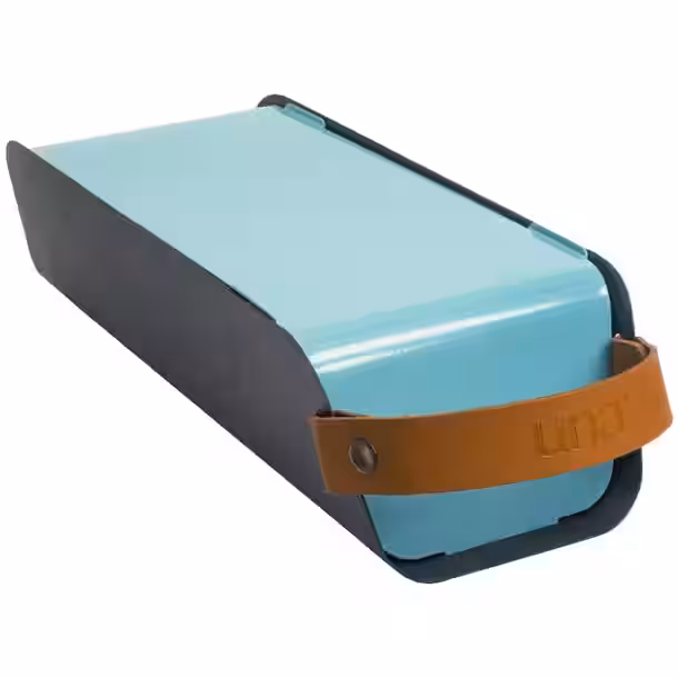 UNA Portable Tabletop Charcoal Grill - Pastel Blue