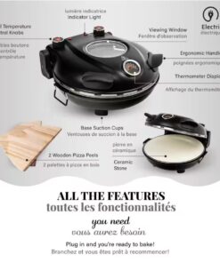 piezano pizza oven tabletop indoor