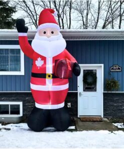 Inflatable 12' Santa Home Hardware santa street challenge