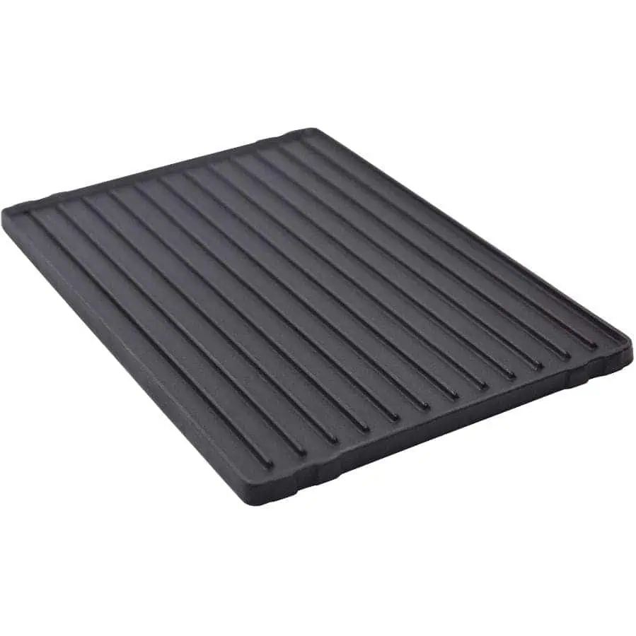 GRILLPRO Cast Iron BBQ Griddle - 13" x 9.25"