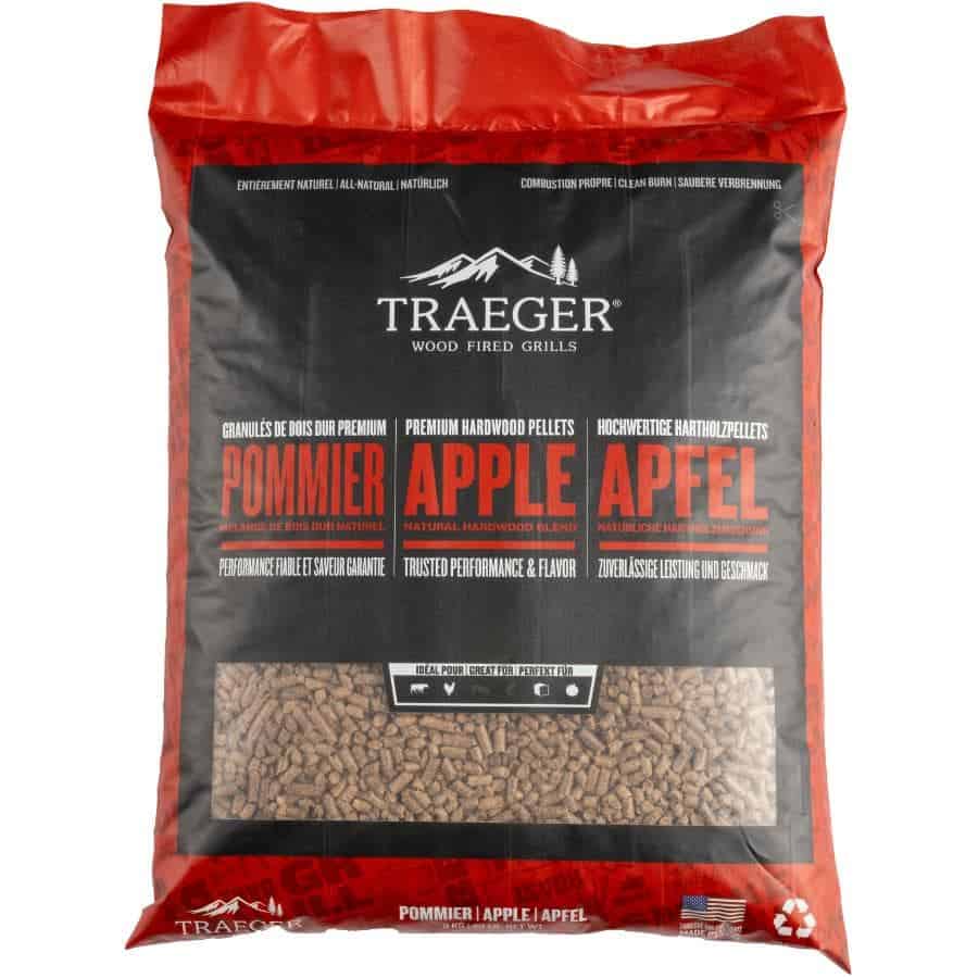 Traeger Apple Flavour Wood Pellets 20lb