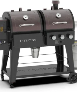 Pit Boss® Grills 3-Burner Mahogany Freestanding Liquid Propane/Wood Pellet Grill - Image 2