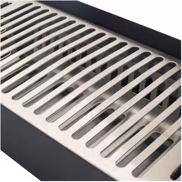 UNA Portable Tabletop Charcoal Grill - Strawberry Red - Image 2