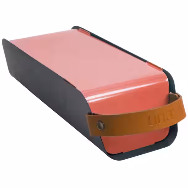 UNA Portable Tabletop Charcoal Grill - Strawberry Red